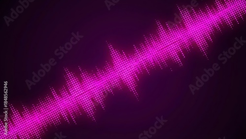 Abstract purple and colorful background design featuring dark digital waves and bright neon lines with a glowing light texture for a modern motion art wallpaper backdrop