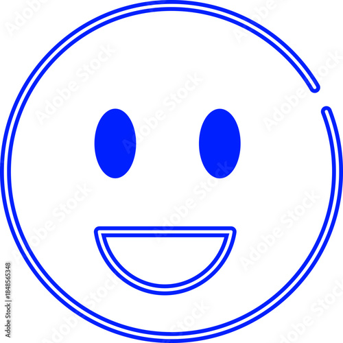 Emoji Hand Draw Neon Decoration