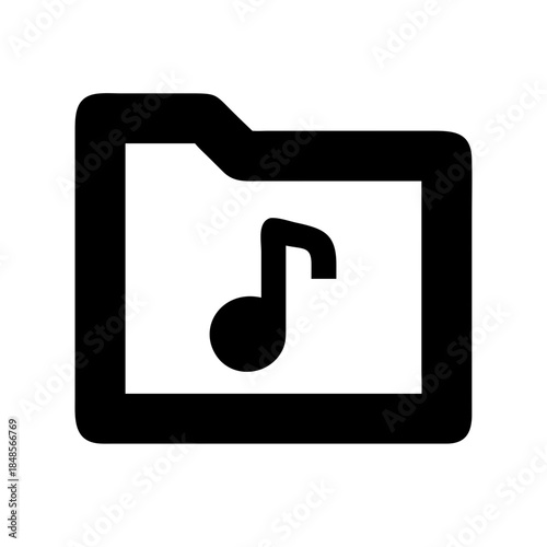 Folder Music Icon