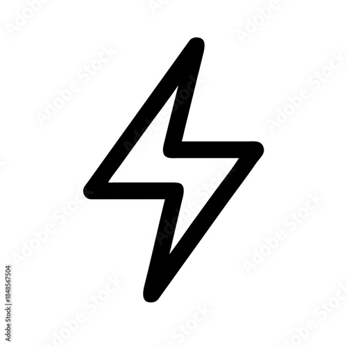 Zap Icon Vector Illustration
