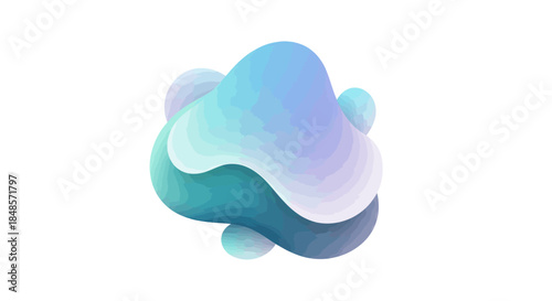 Modern abstract fluid design for vibrant presentations or backgrounds, perfect for tech startups and creative agencies needing a fresh visual edge