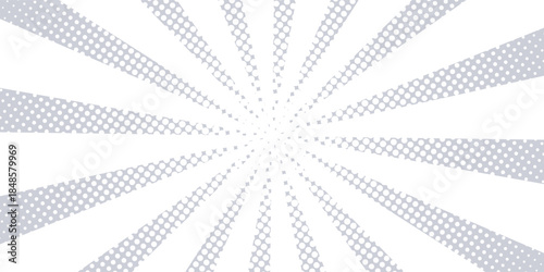 Ray sun light. Sunburst background. Radial circle line. Pattern starburst. Comic beam lines. Sun effect rays. Abstract firework. Concentration stripe. Cartoons lightning style. Vector illustration