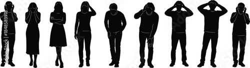 Orthodox church silhouettes set, Christian cathedral building icons, religious architecture, Russian heritage monuments, spiritual landmarks, cathedral domes, spiritual architecture, cad drawing flat 