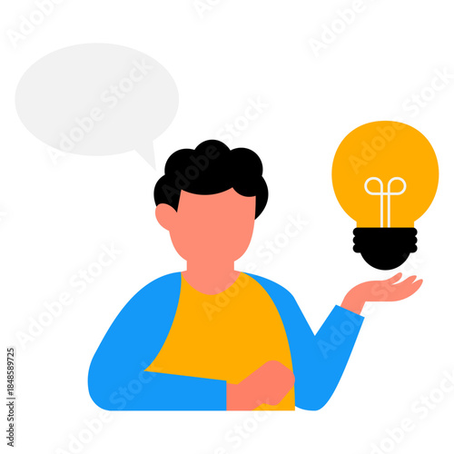 Thinking Concept Illustration