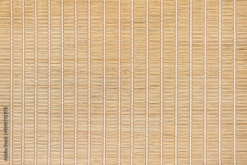 bamboo or wicker curtain weave texture background