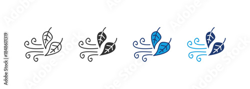 Fall Icon Set Multiple Style Collection