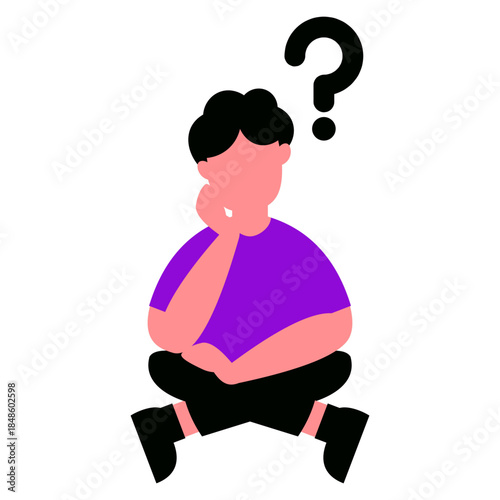 Thinking Concept Illustration