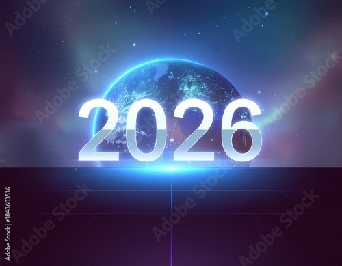 Futuristic Tech Hero 2026