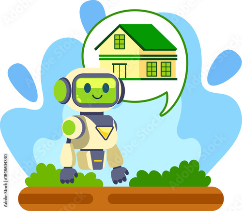 Eco Green_Robot Learns about green house