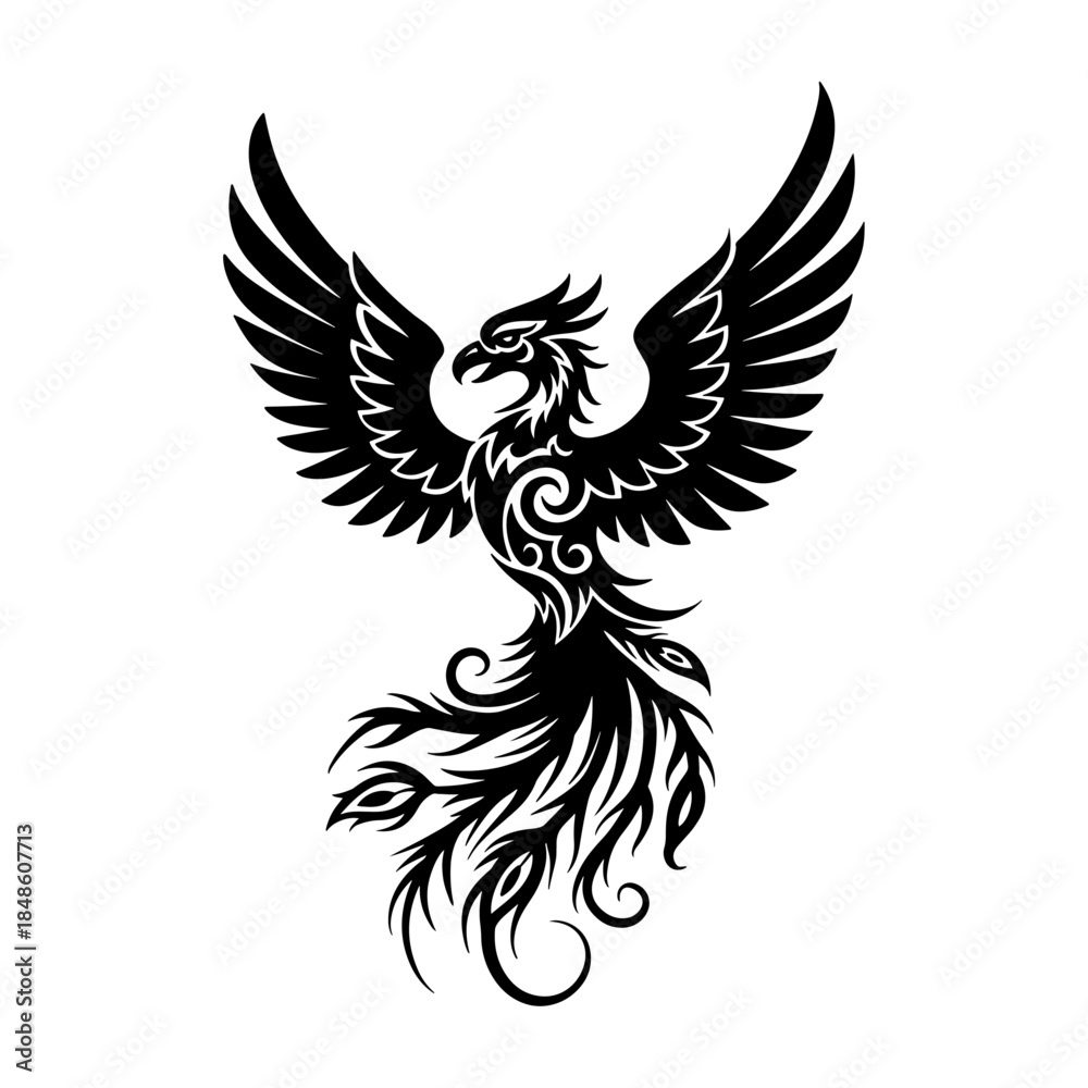 Obraz premium Tribal tattoo vector art illustration