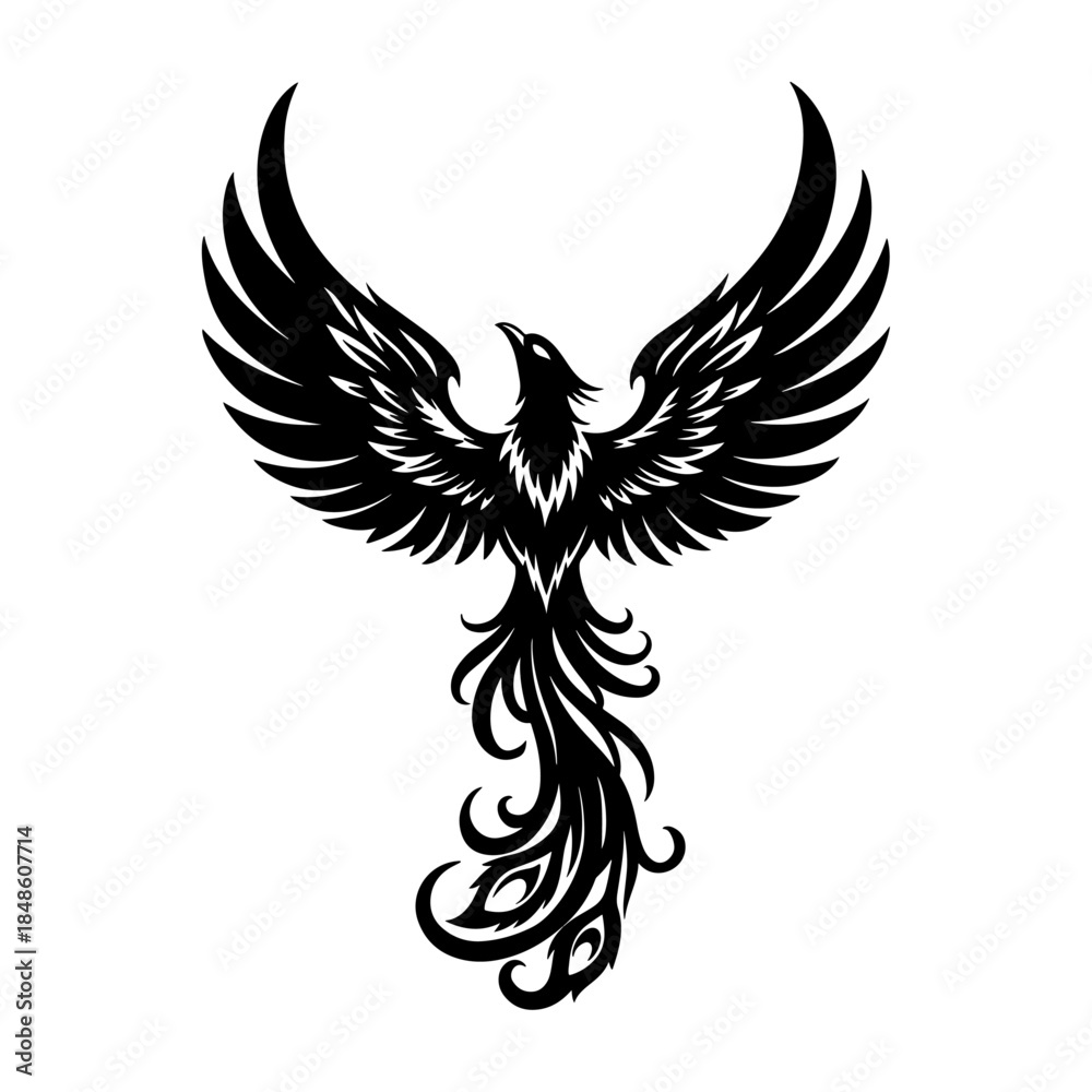 Obraz premium Tribal tattoo vector art illustration