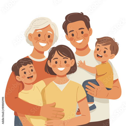 Family Reunion and Togetherness Graphic Elements 