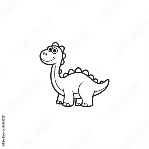 Dinosaur Vector EPS file Illustration 