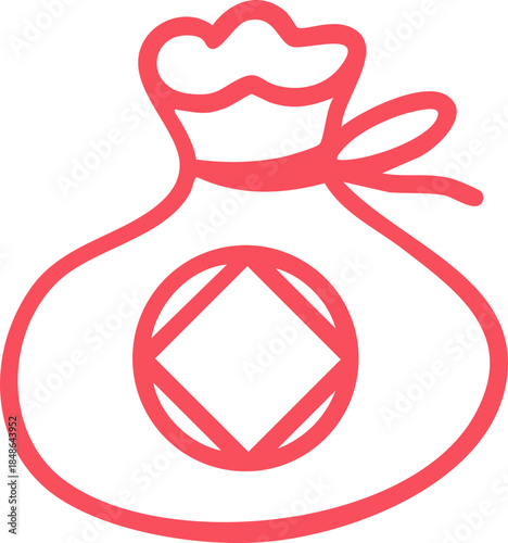 Fortune Sack Illustration