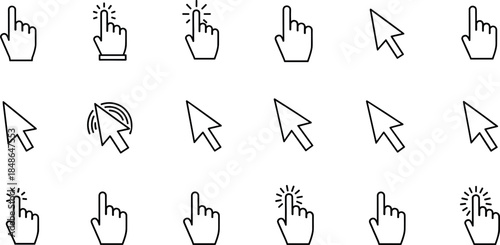 Food Allergy and Free From Line Icon Set: Sugar, Dairy, Gluten, Nut and Egg Free Symbols