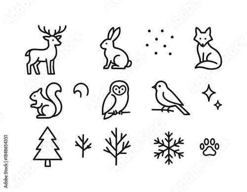 Digital Countdown Icons. Seconds-left digital display. Filled icon set of seconds-left digital display: