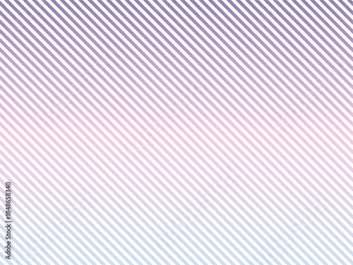 Soft gradient of diagonal lines in pastel purple and pink hues