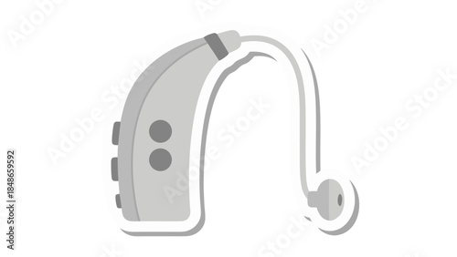 electric iron isolated on white