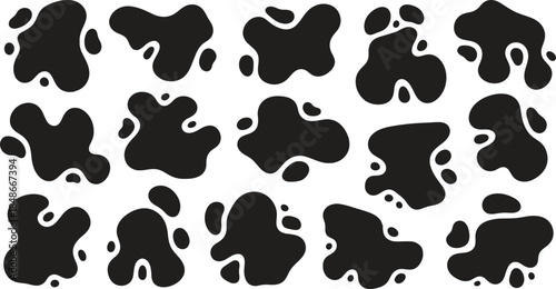 Playful pastel blobs and dots create a modern, vibrant background for eye-catching design projects