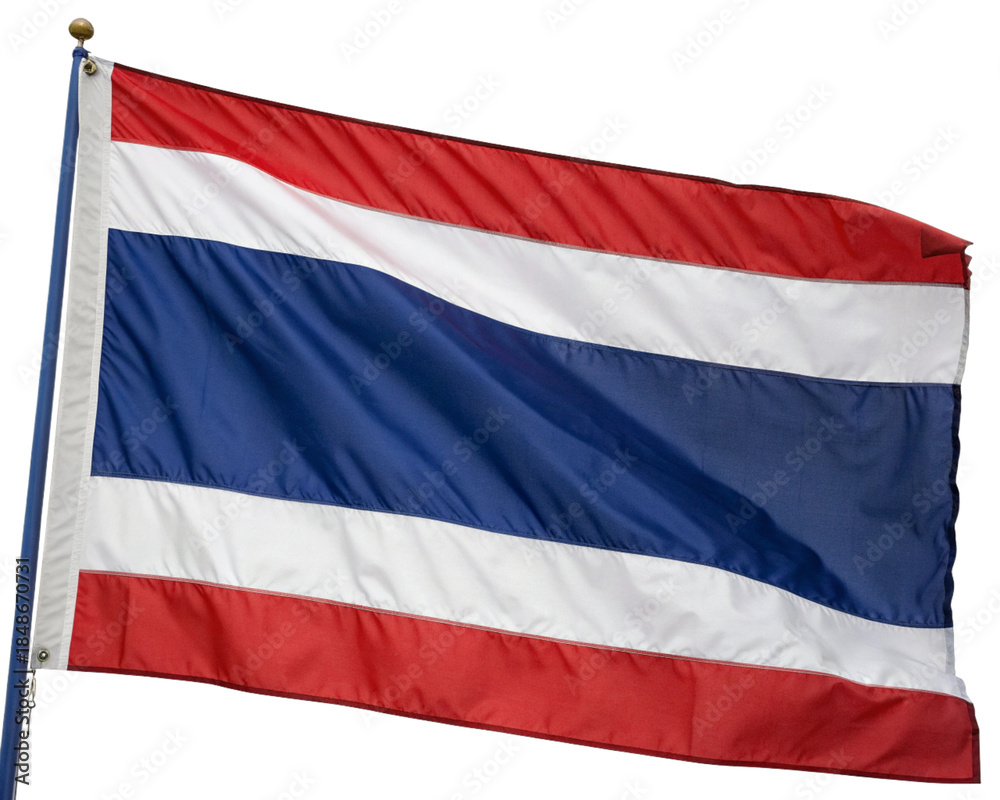 Naklejka premium flag of Thailand