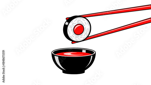 roll of paper on a white background