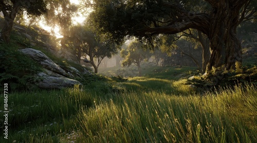 Ancient sward.