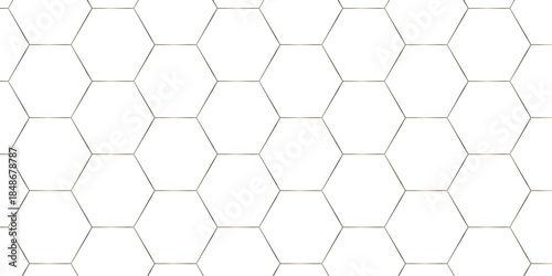 Abstract background with hexagons Abstract hexagon polygonal pattern background vector. seamless bright white abstract honeycomb background.