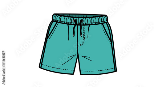 baby clothes on white background