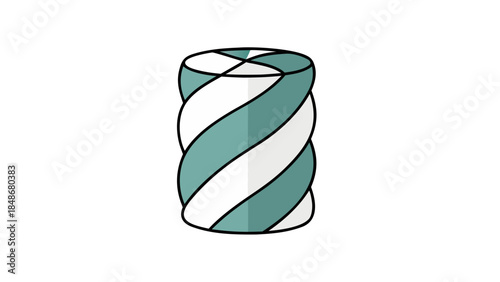 letter a made of euro banknotes