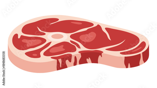 vector illustration of a cartoon crab