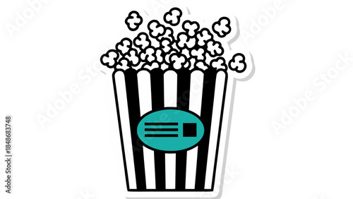 vector illustration of a french fries