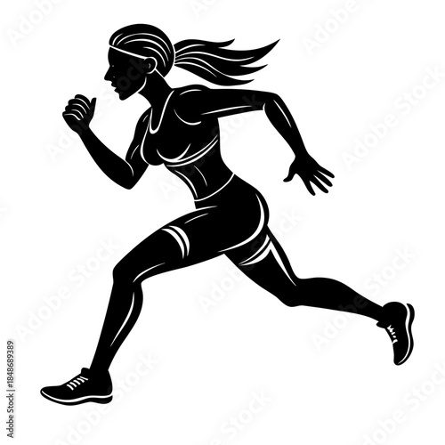 Silhouette of a woman