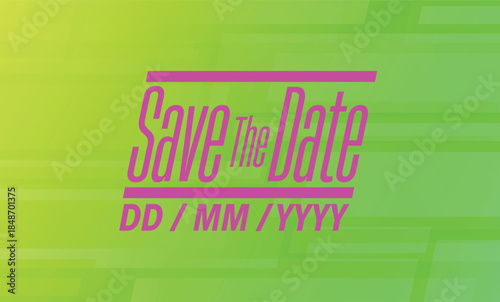 Save the date banner. Can be used for business, marketing and advertising. logo graphic design of event summit made for Technology and upcoming events