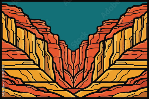 Handicap accessible sign on a wall indicating accessibility for individuals with disabilities in a canyon.