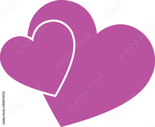 Heart shape design for love symbols, Set simple drawings heart symbols, valentines day related designs and frames, Red heart formed by Available in vector EPS format. editable vector file format.