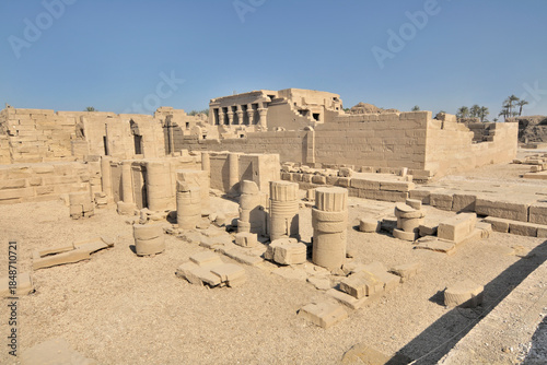 Canvas-taulu Dendera Temple  best-preserved temple complexes of ancient Egypt.