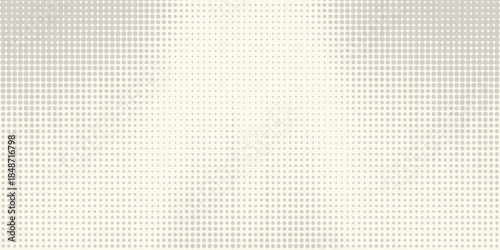 Ecru grain paper texture. Vintage textured background with dots, speckles, specks, flecks and particles. Craft repeating wallpaper. Natural cream grunge surface background. Vector backdrop