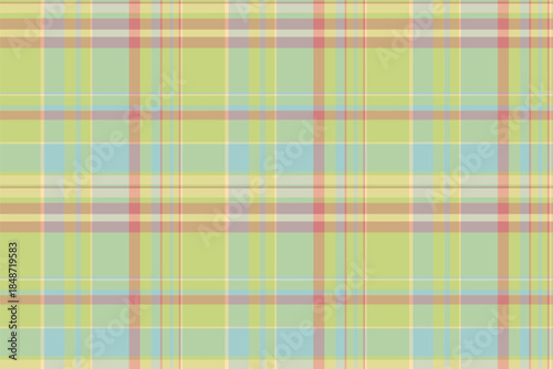Dog tooth background textile plaid, diwali pattern check fabric. Multicolor seamless texture vector tartan in light and orange colors.
