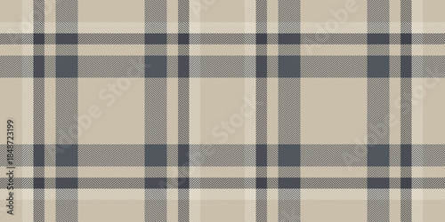 Color texture textile plaid, vogue vector seamless background. Colourful pattern fabric tartan check in pastel and light colors.