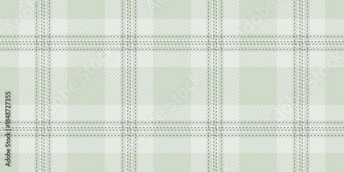 Line fabric texture vector, new check seamless tartan. Italian pattern textile plaid background in white and light colors.