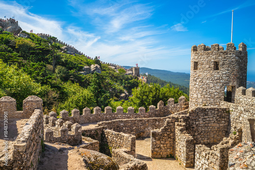 Fotografía Castle of the Moors located in Sintra, Portugal