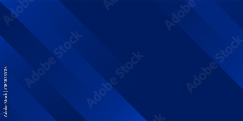 Abstract blue fluid gradient Geometric banner design background.