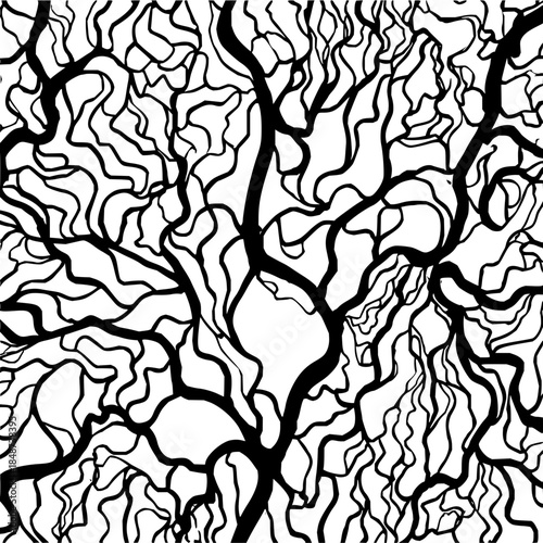 Dark mysterious background with subtle gradient texture and neutral tones for creative design projects and artistic expressions