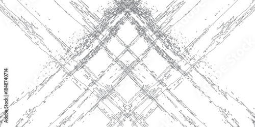 Vector pack of twisted gray ink lines. Hand drawn long and round brush strokes, highlighted text, frame, circle. Asian calligraphy, vector illustration.