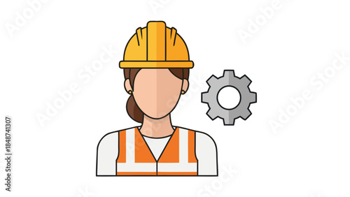 construction worker icon