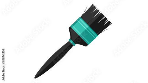 paintbrush isolated on white background