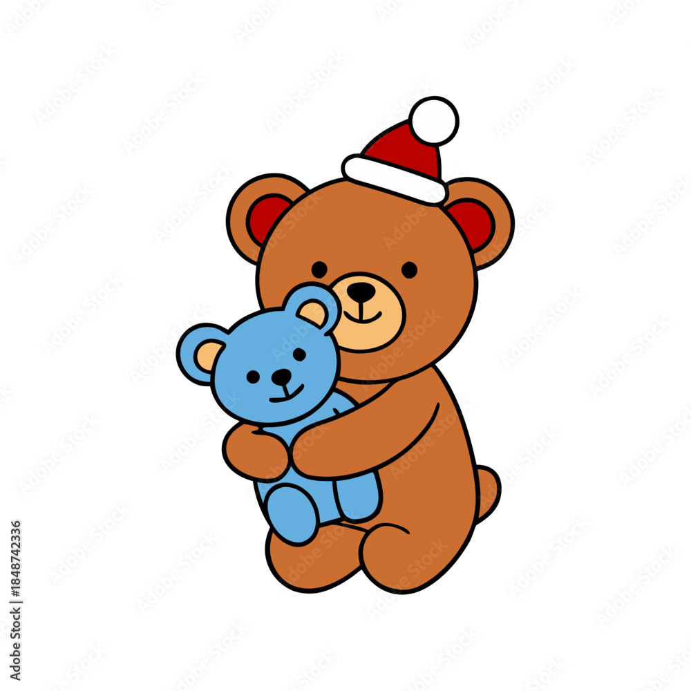 Obraz premium teddy bear with heart