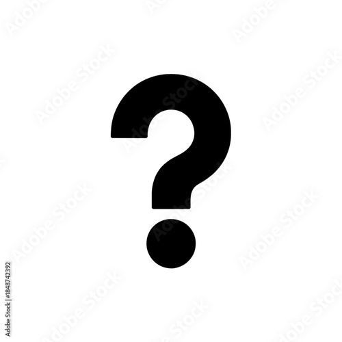 Question mark symbol image for faq help support icon design and graphic element download for free use