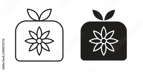 Furoshiki icons designs can be used for mobile, ui, websites