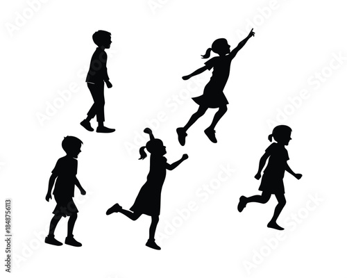 Human Movement and Fitness Activities Concept – Exercise, Running, Walking and Gym Training